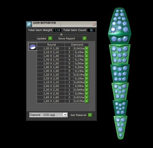 serpenti earrings 3d 3D print model_6