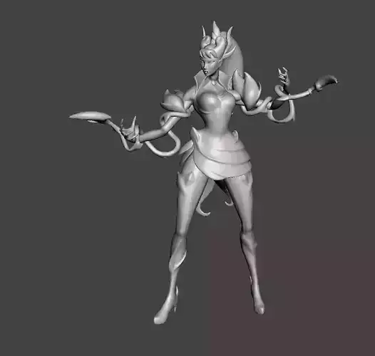 Crime City Nightmare Zyra 3D Model