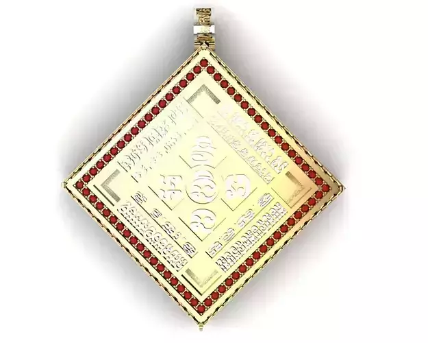 Necklace gold and jewelry box