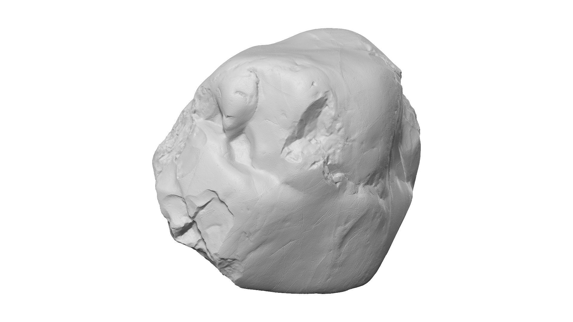 Natural Stone Raw Scanned 3D model_1