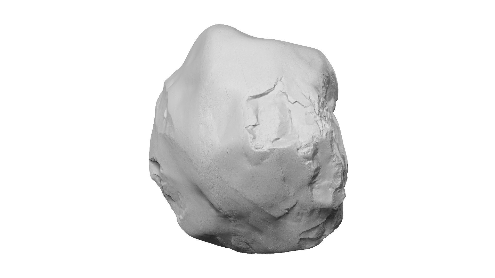 Natural Stone Raw Scanned 3D model_10