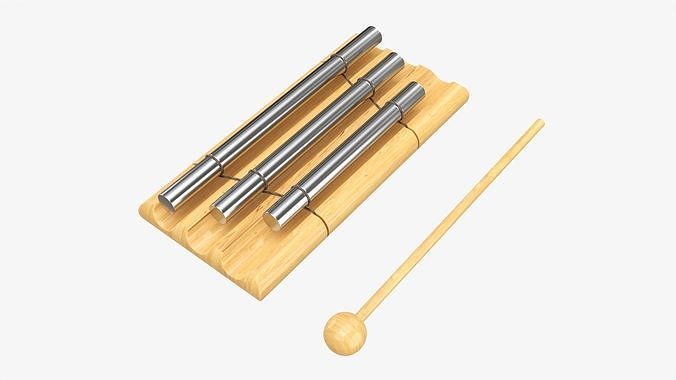 Energy chimes 3D model