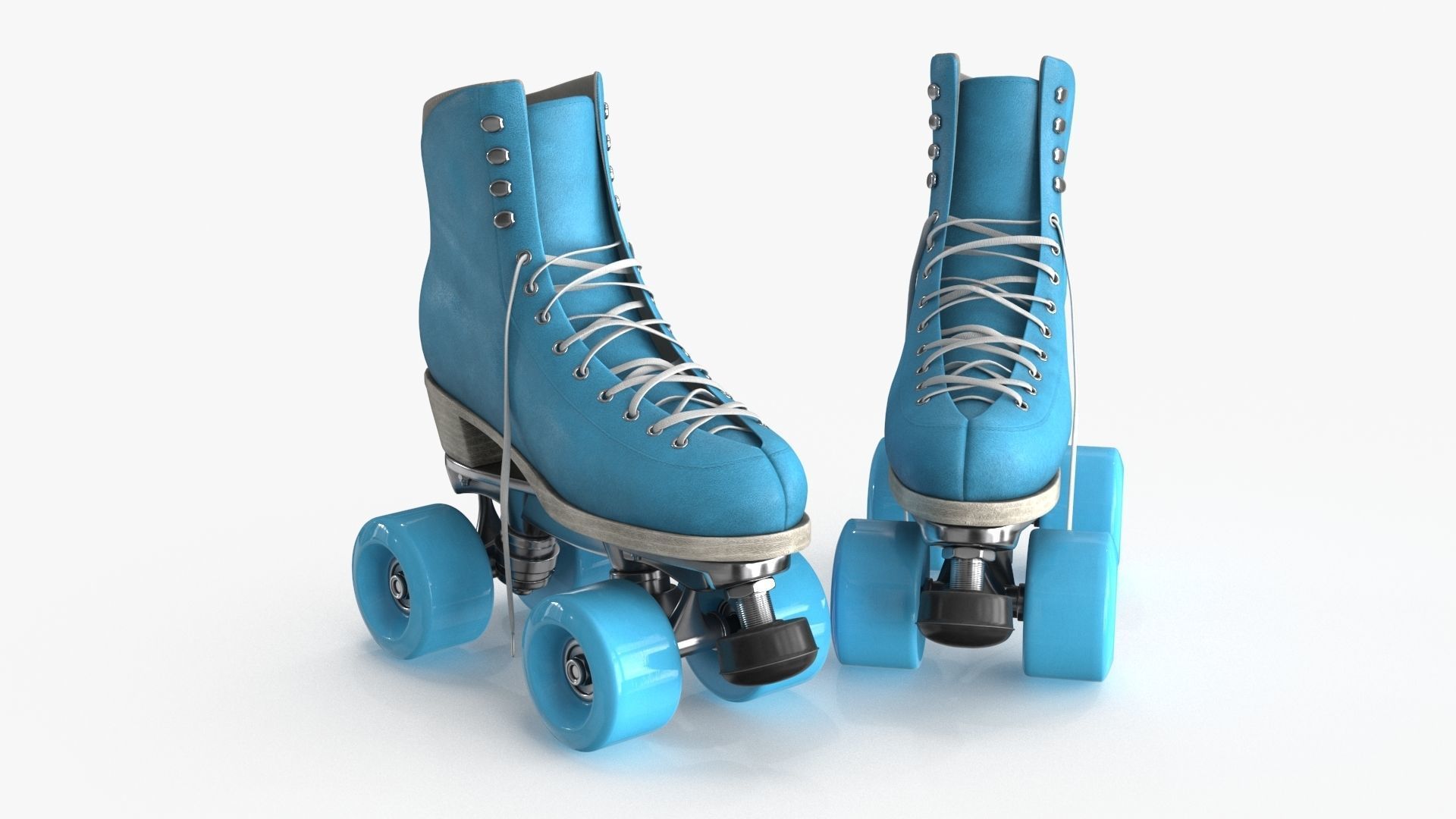 Roller Skates v2 3d model Low-poly 3D model_14