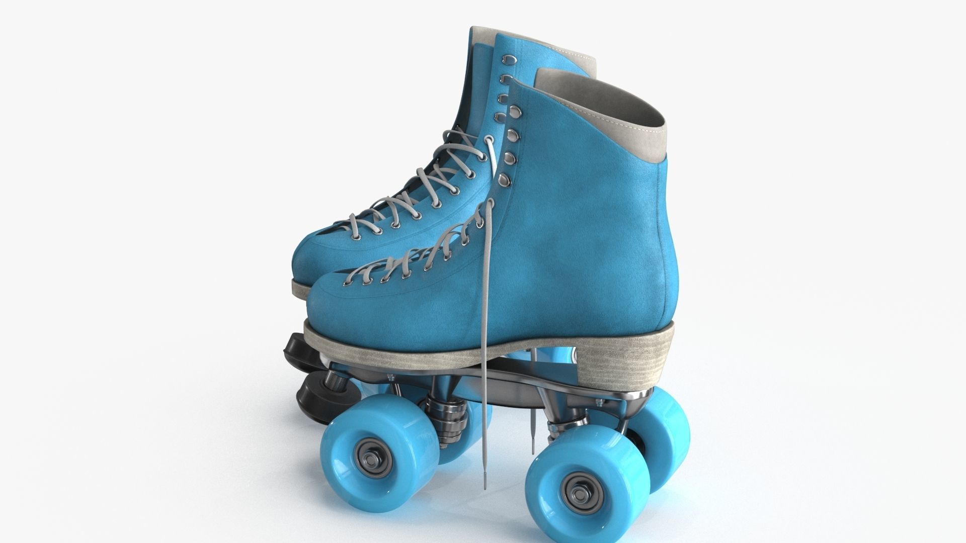 Roller Skates v2 3d model Low-poly 3D model_12