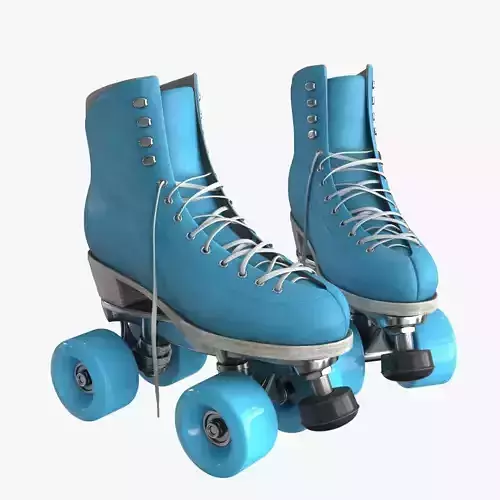 Roller Skates v2 3d model