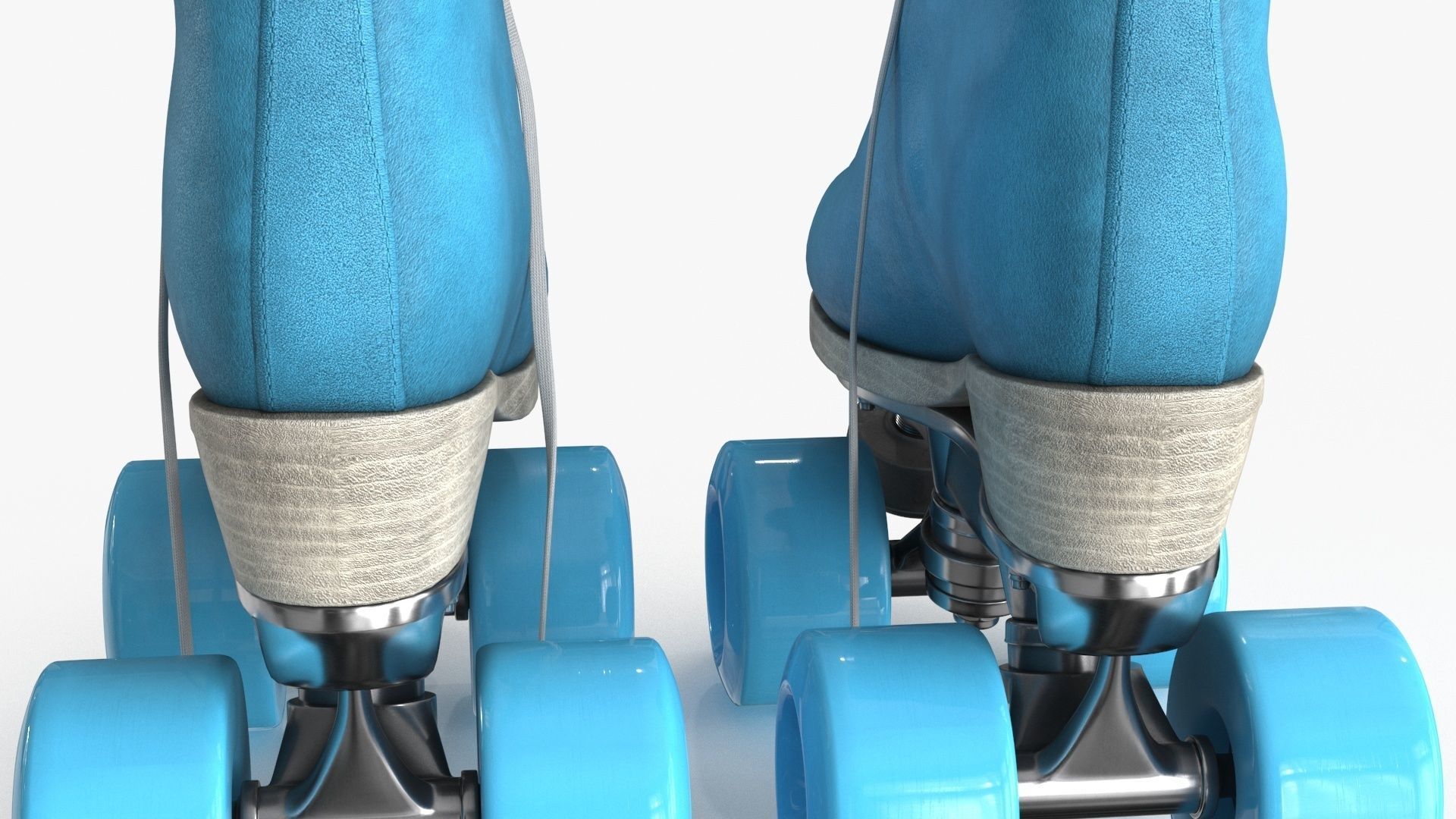 Roller Skates v2 3d model Low-poly 3D model_6