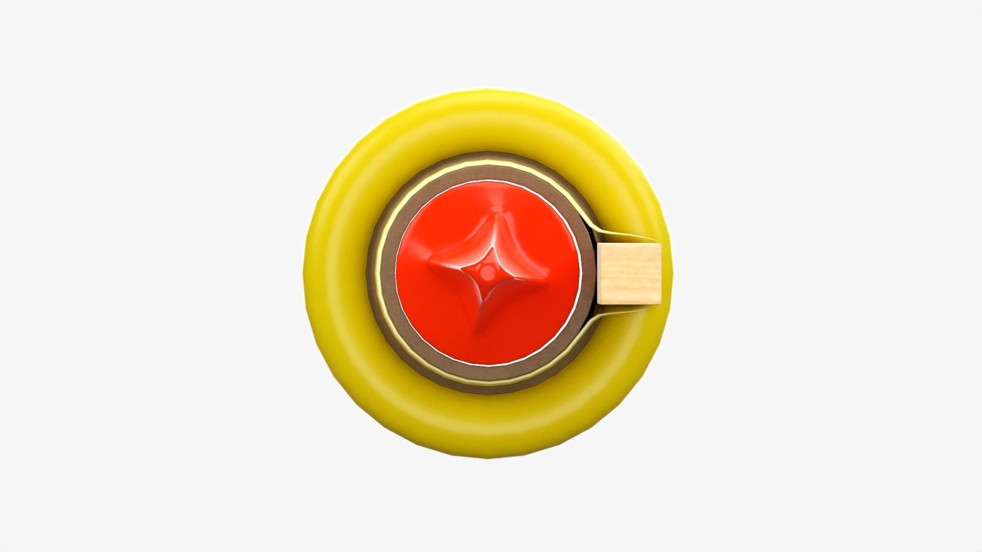 Rocket fireworks 01 3D model_4