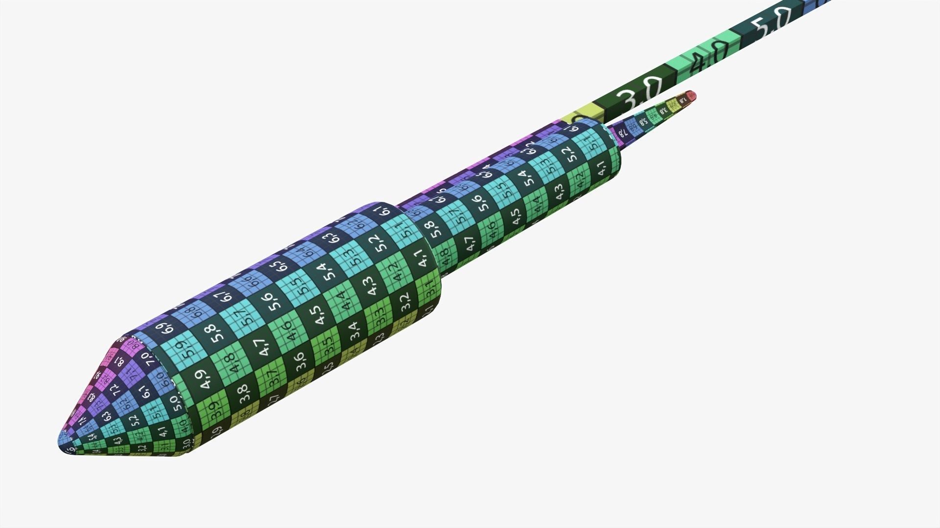 Rocket fireworks 01 3D model_11