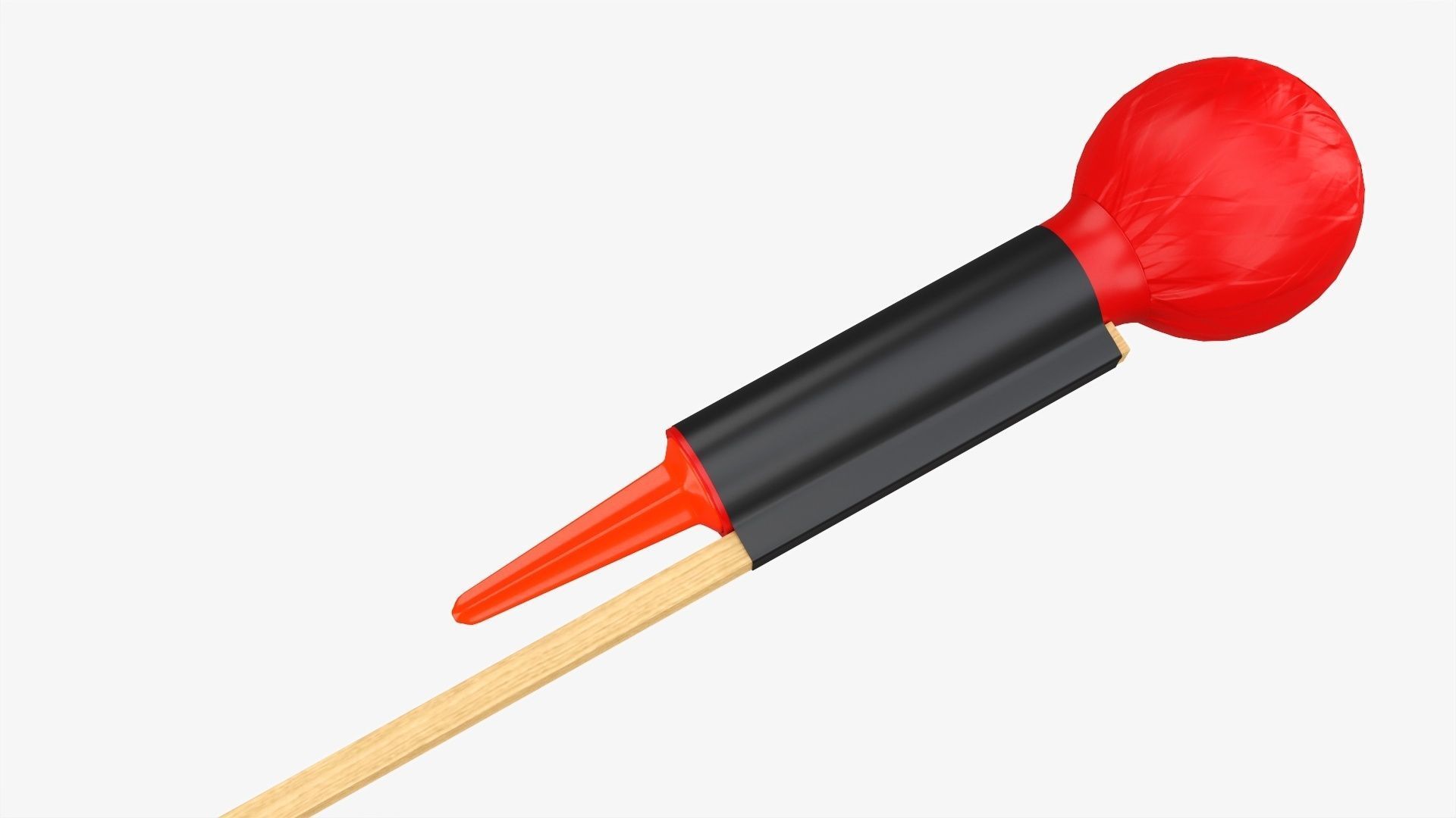 Rocket fireworks 02 3D model_1