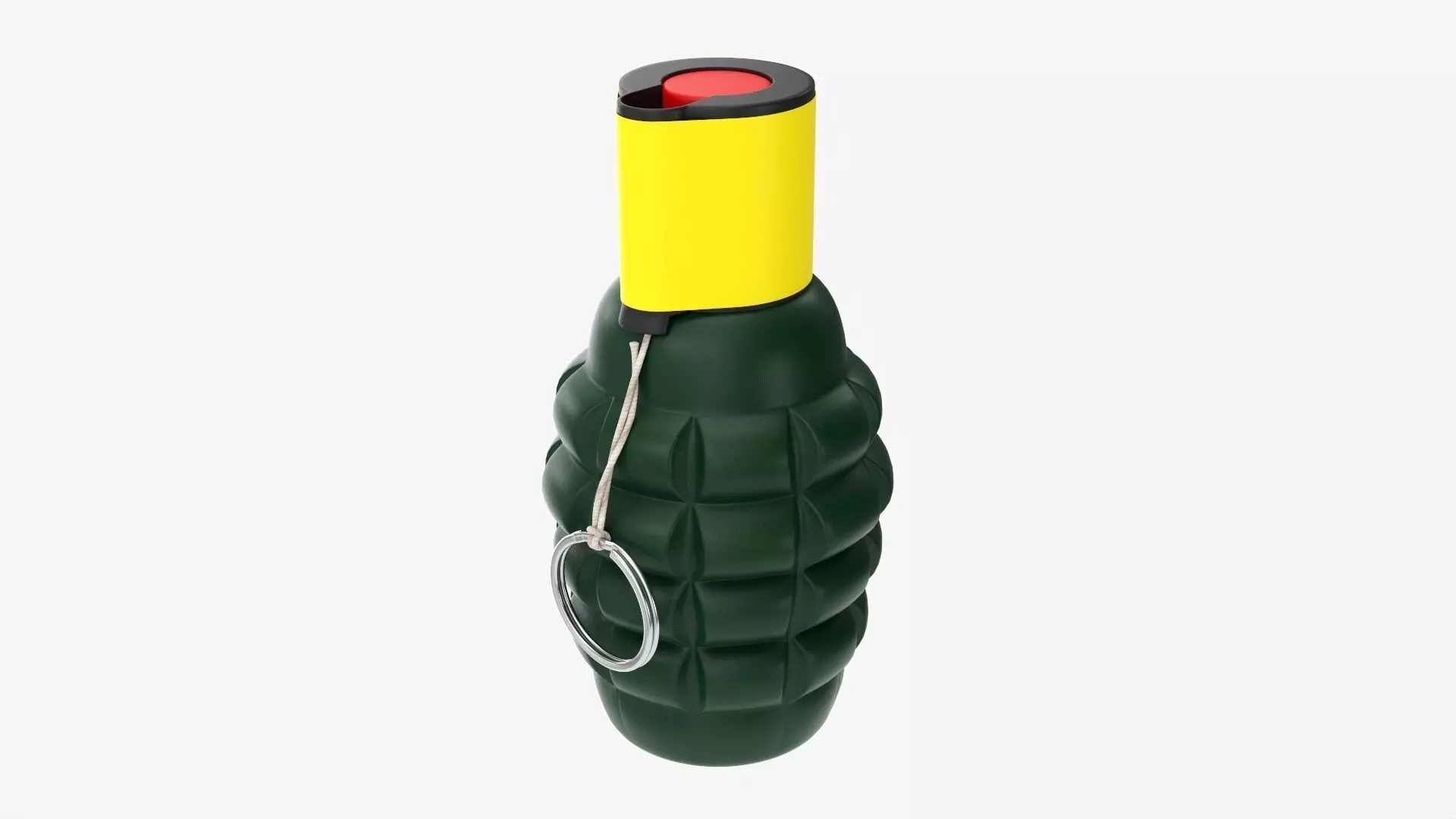 Smoke grenade fireworks  3D model_0