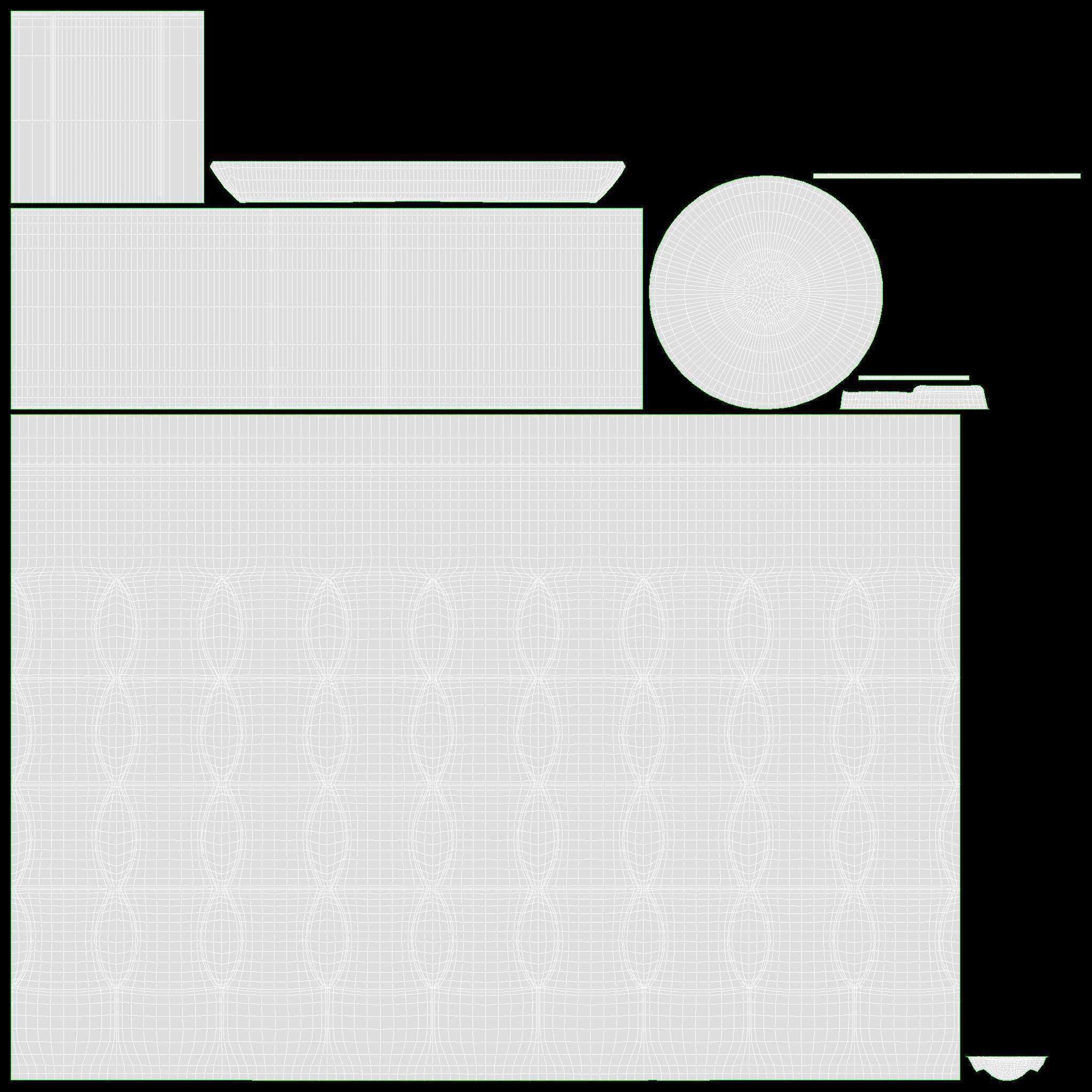 Smoke grenade fireworks  3D model_13