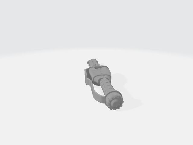 Fallout 3 Ripper Saw tactical wargaming 3D print model_8