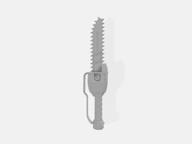 Fallout 3 Ripper Saw tactical wargaming 3D print model_7