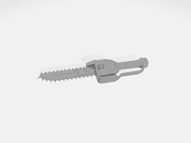 Fallout 3 Ripper Saw tactical wargaming 3D print model_3