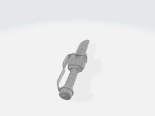 Fallout 3 Ripper Saw tactical wargaming 3D print model_6