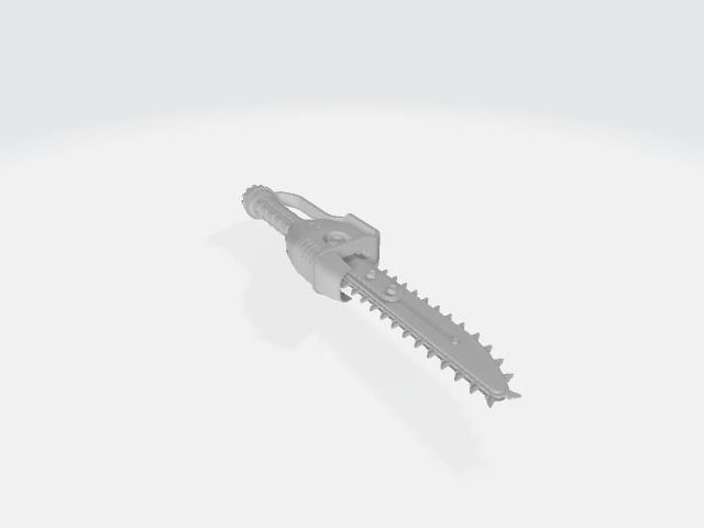 Fallout 3 Ripper Saw tactical wargaming 3D print model_9