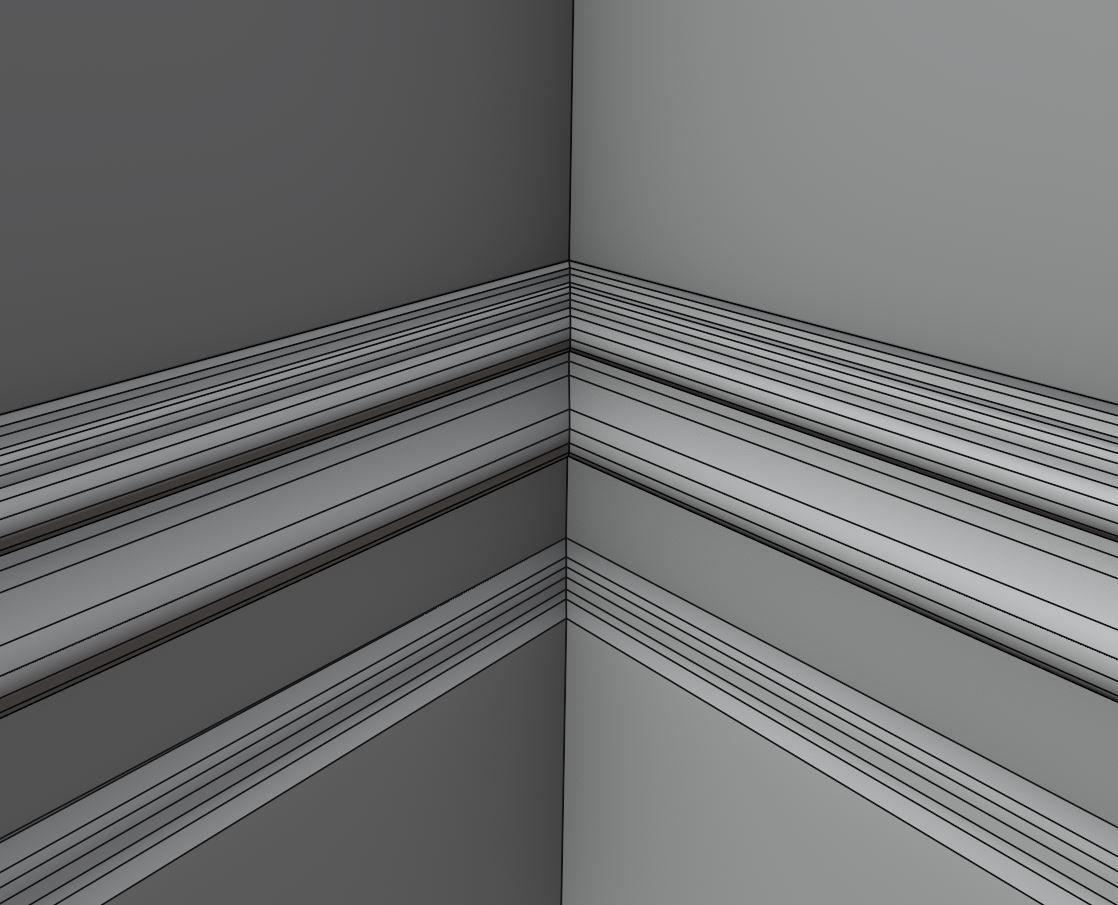 Art Museum Gallery Interior 8 - Textured - UE5 - Blender Low-poly 3D model_22