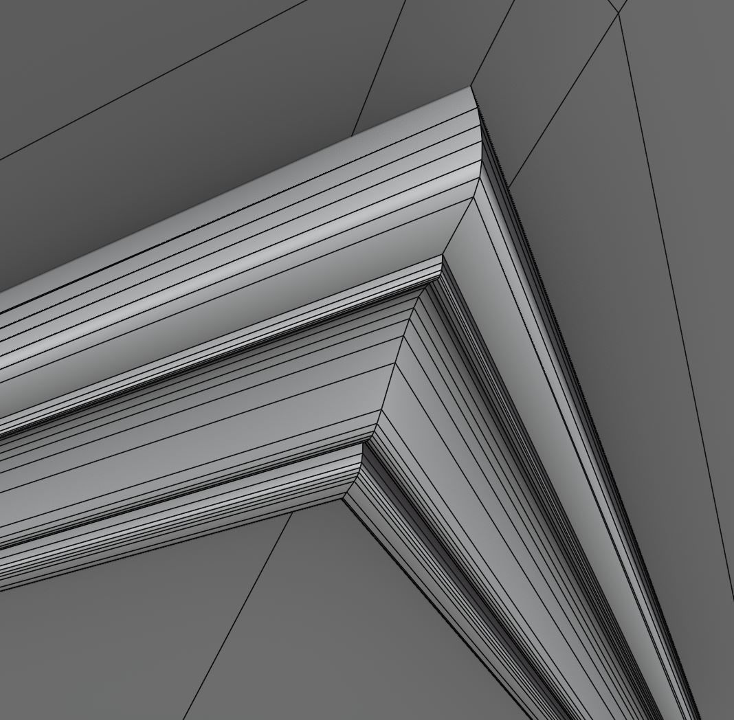 Art Museum Gallery Interior 8 - Textured - UE5 - Blender Low-poly 3D model_19