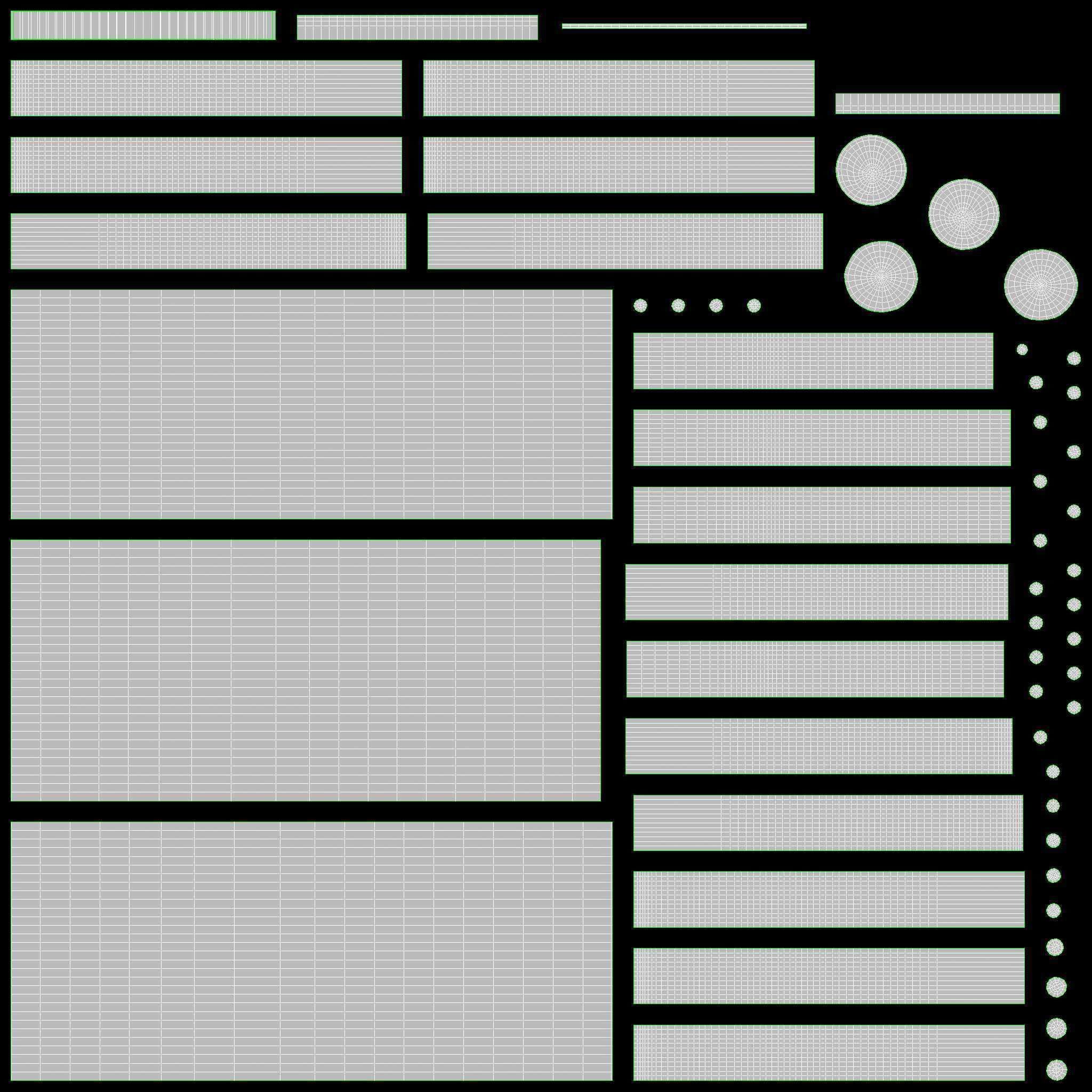Petard chain small 3D model_13
