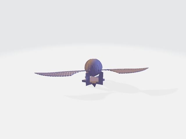 Harry Potter Game Snitch 3D print model_3