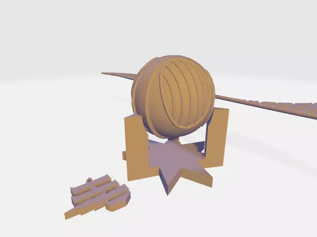 Harry Potter Game Snitch 3D print model_0