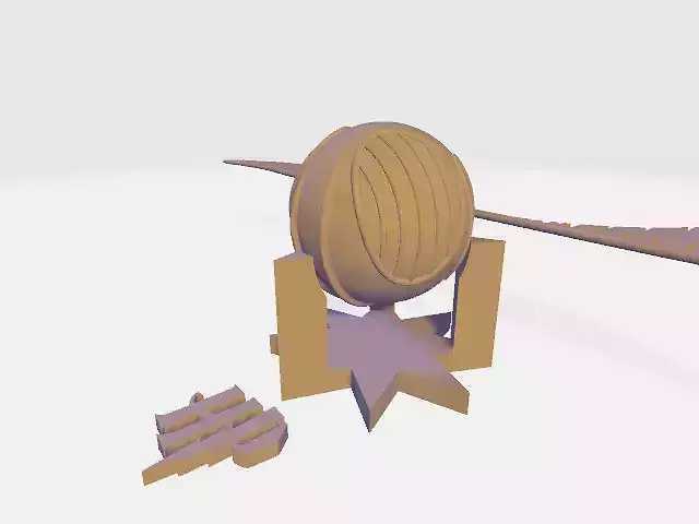 Harry Potter Game Snitch 3D print model