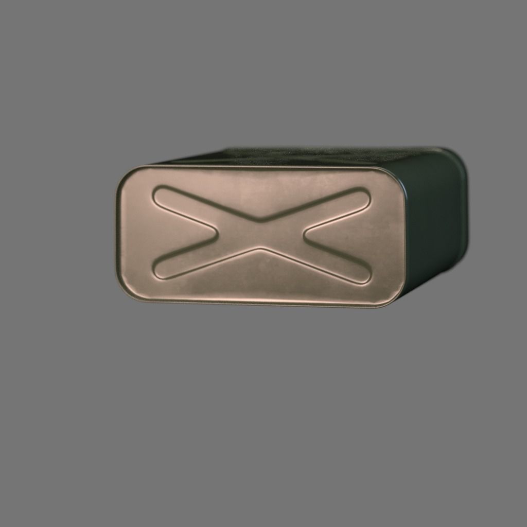 20 litre Jerry Can Fuel Container 3D model_19