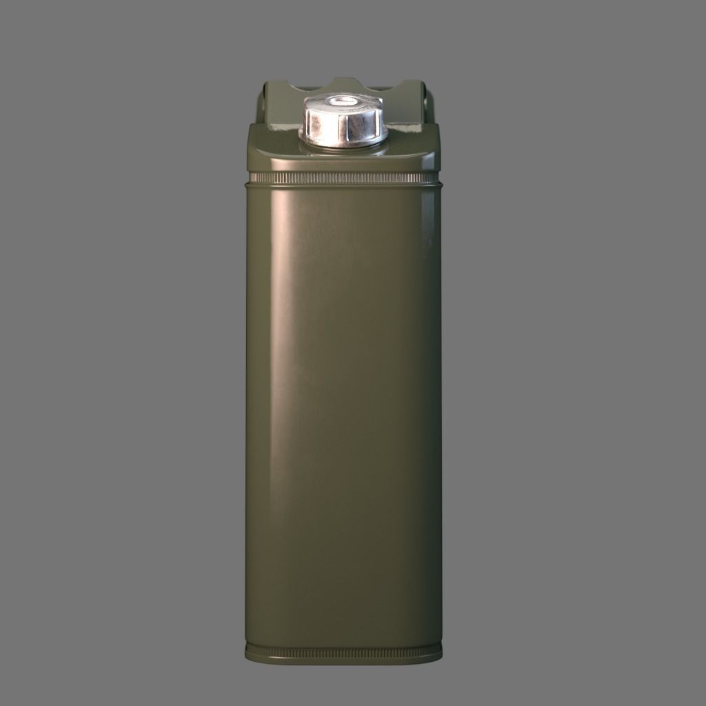 20 litre Jerry Can Fuel Container 3D model_18