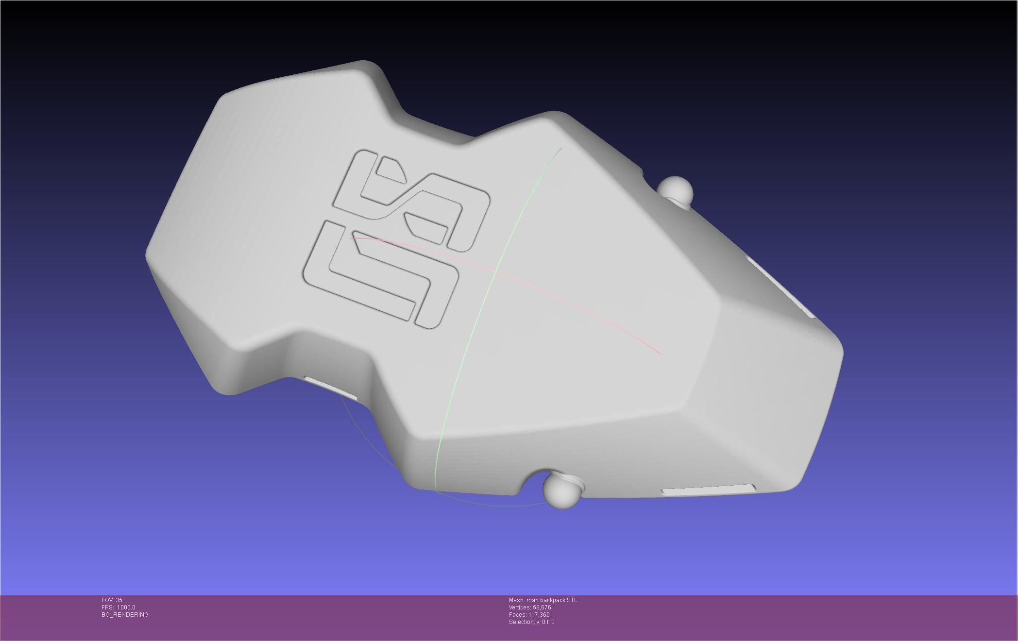 Evangelion Finale Mari Backpack 3D print model_59