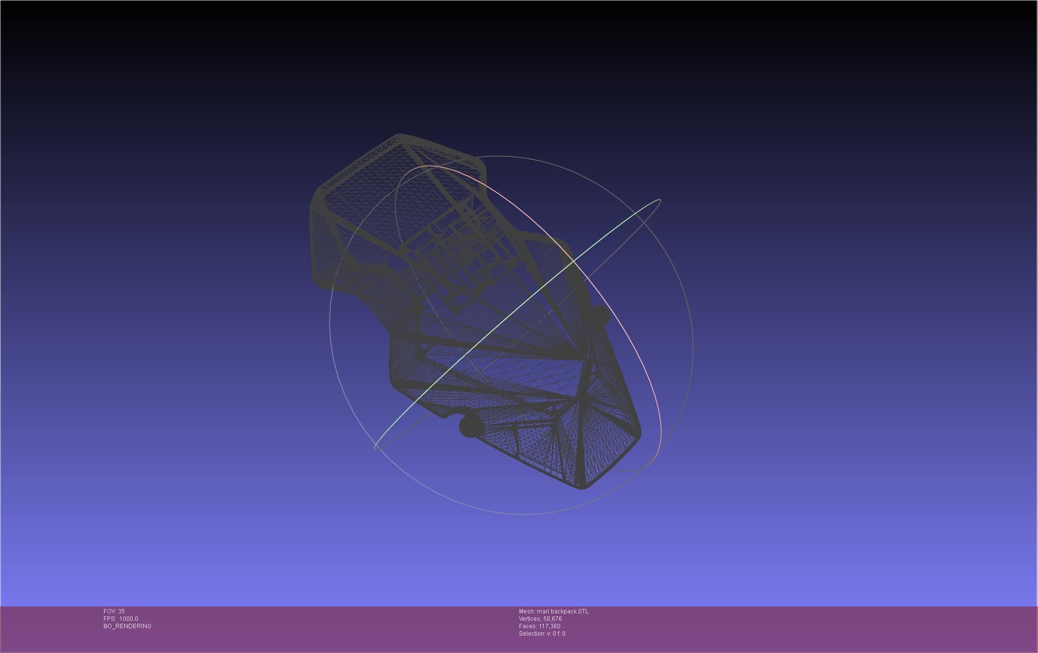 Evangelion Finale Mari Backpack 3D print model_43