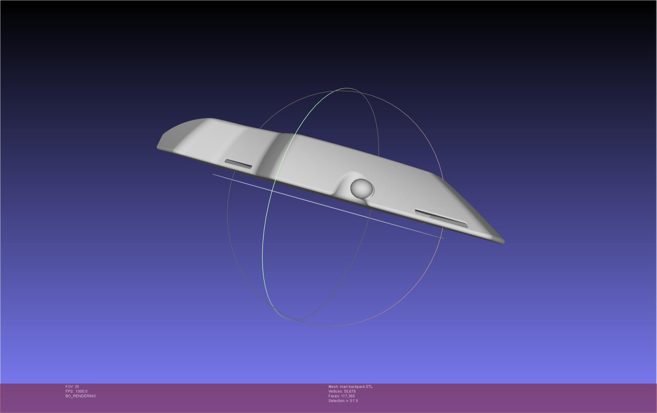 Evangelion Finale Mari Backpack 3D print model_50