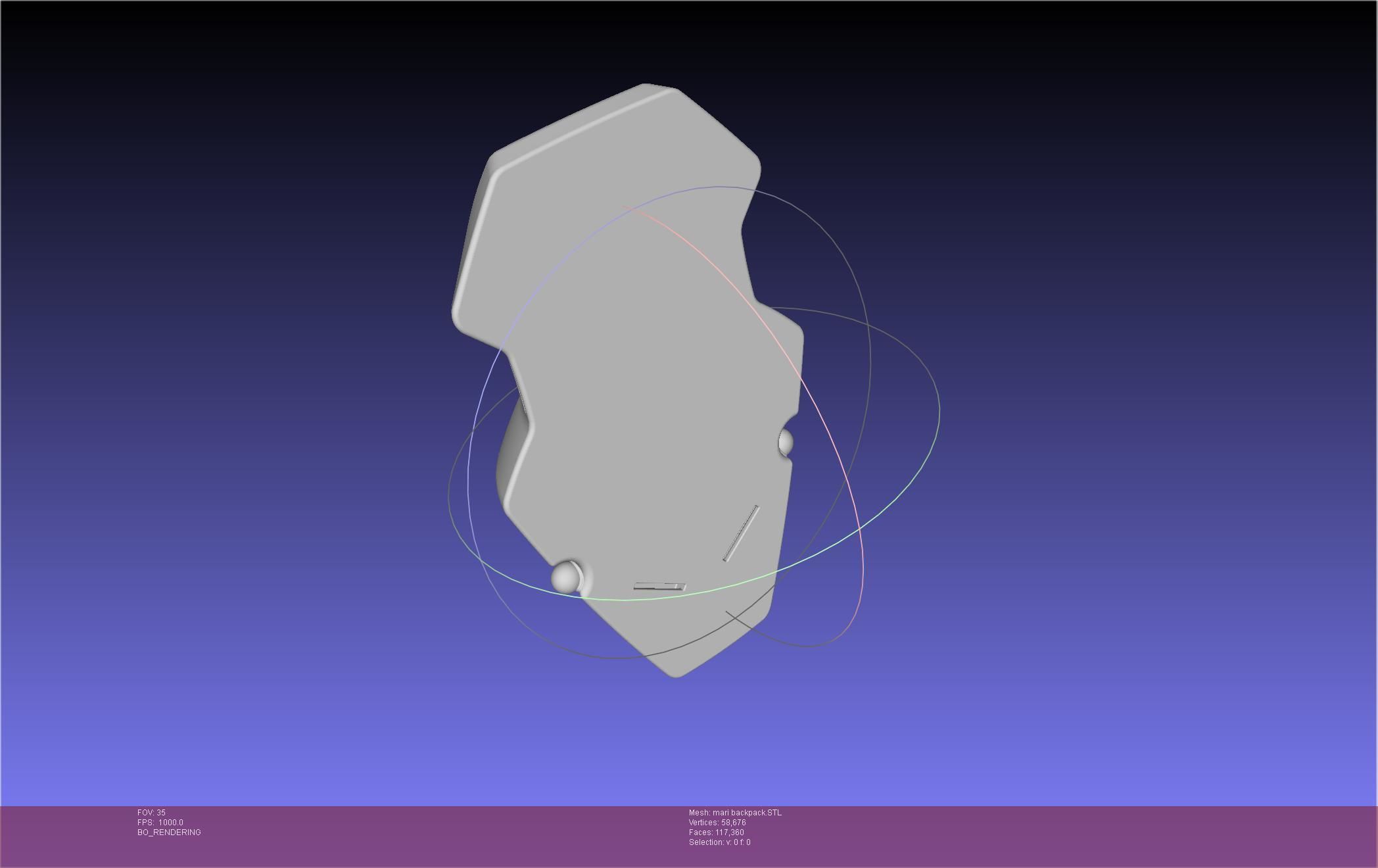 Evangelion Finale Mari Backpack 3D print model_55