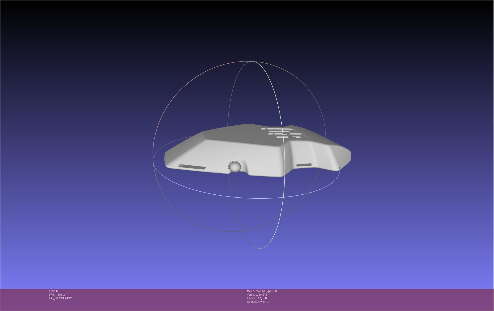 Evangelion Finale Mari Backpack 3D print model_24