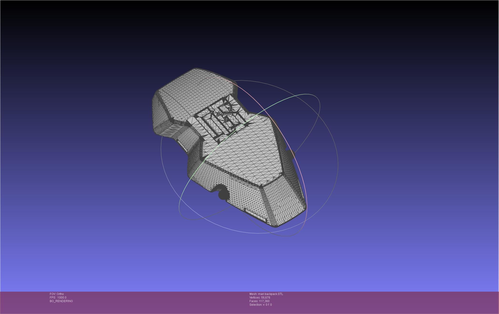 Evangelion Finale Mari Backpack 3D print model_40