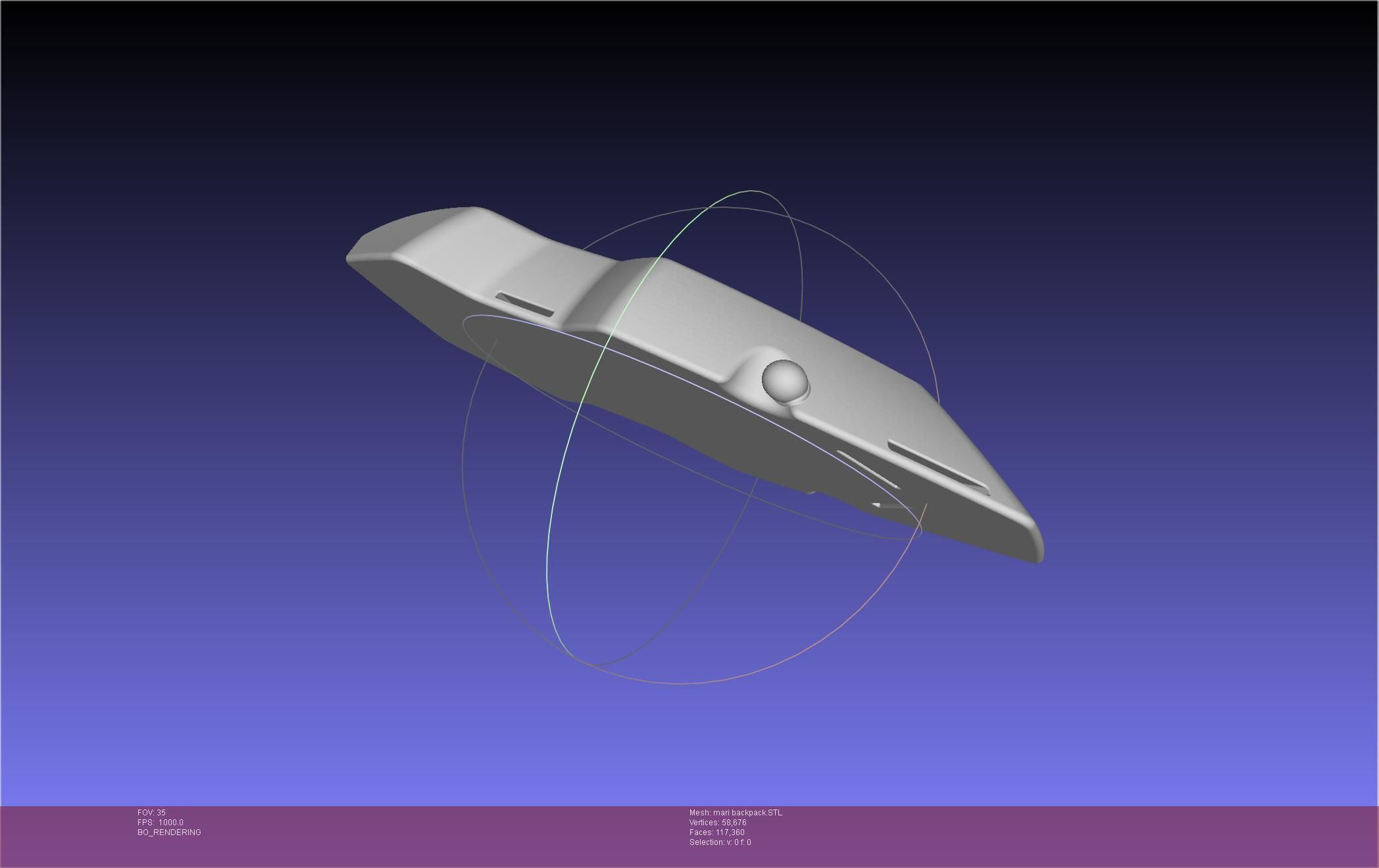 Evangelion Finale Mari Backpack 3D print model_52