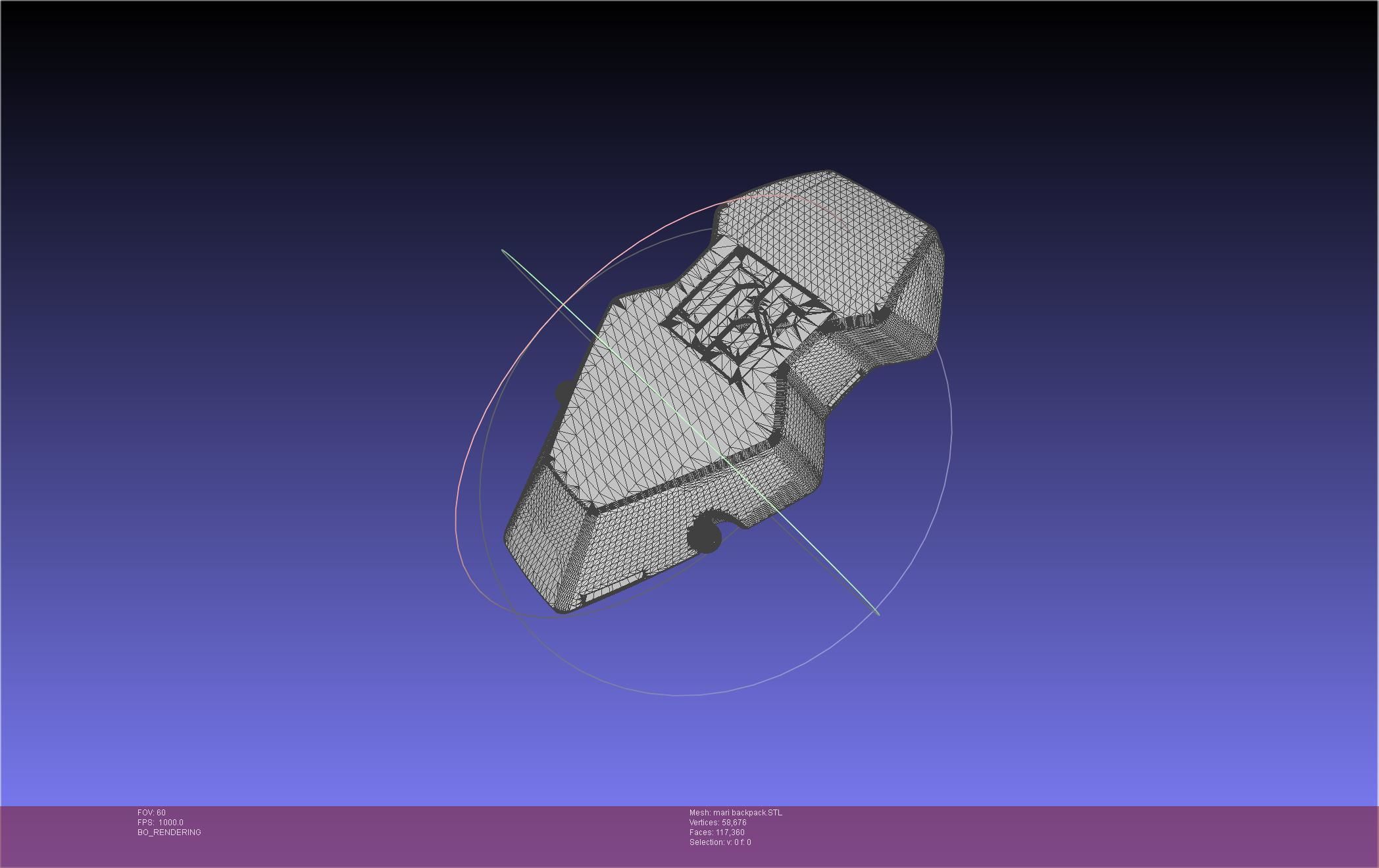 Evangelion Finale Mari Backpack 3D print model_34