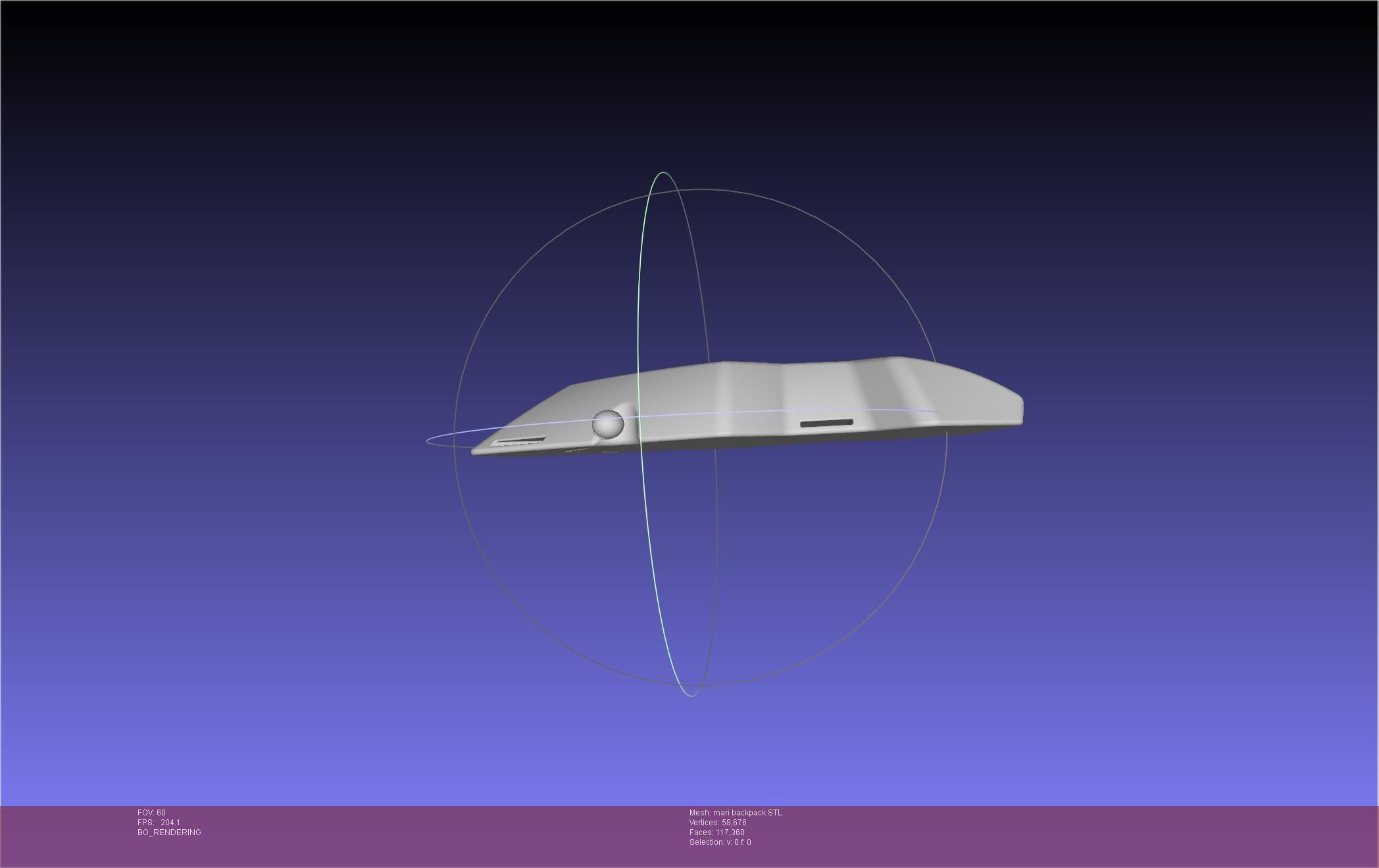 Evangelion Finale Mari Backpack 3D print model_23