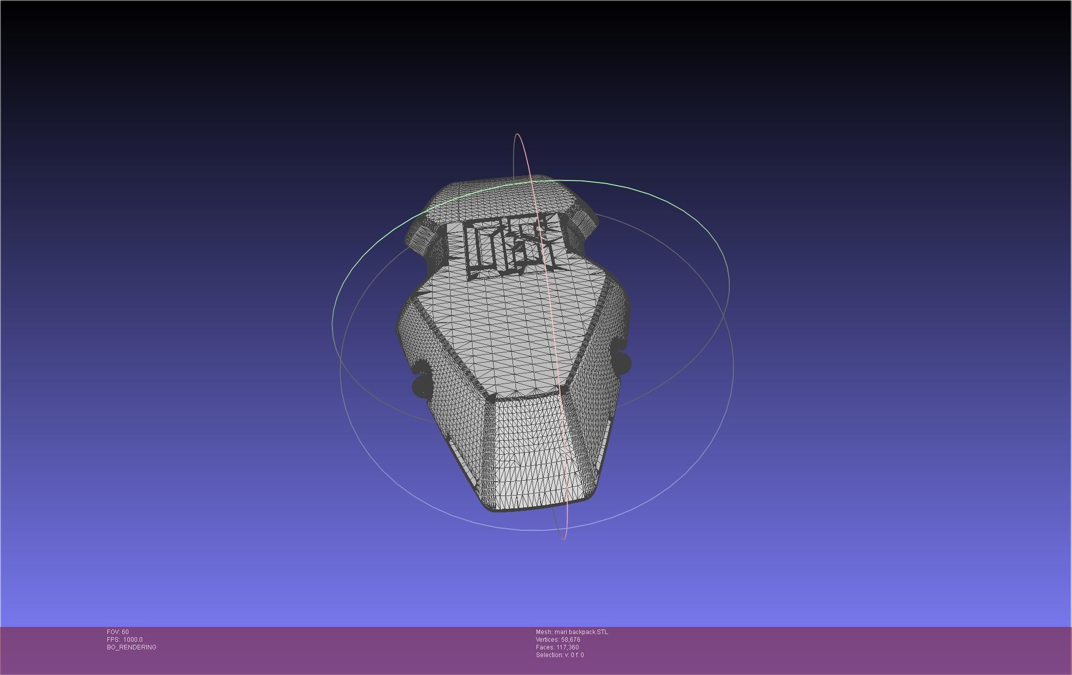 Evangelion Finale Mari Backpack 3D print model_33