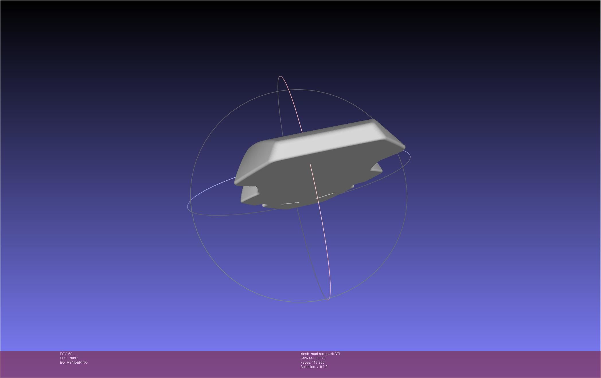 Evangelion Finale Mari Backpack 3D print model_27