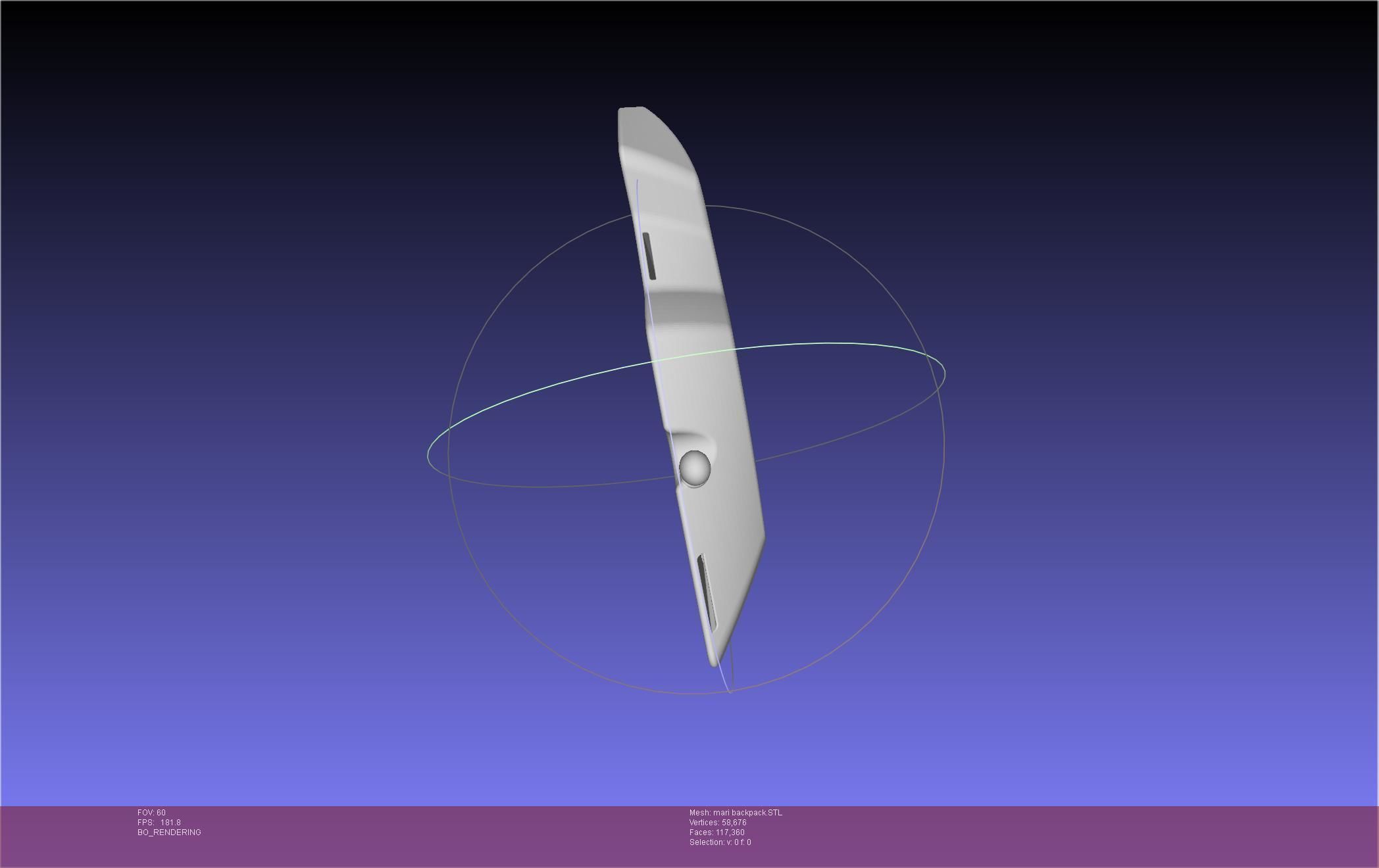 Evangelion Finale Mari Backpack 3D print model_21