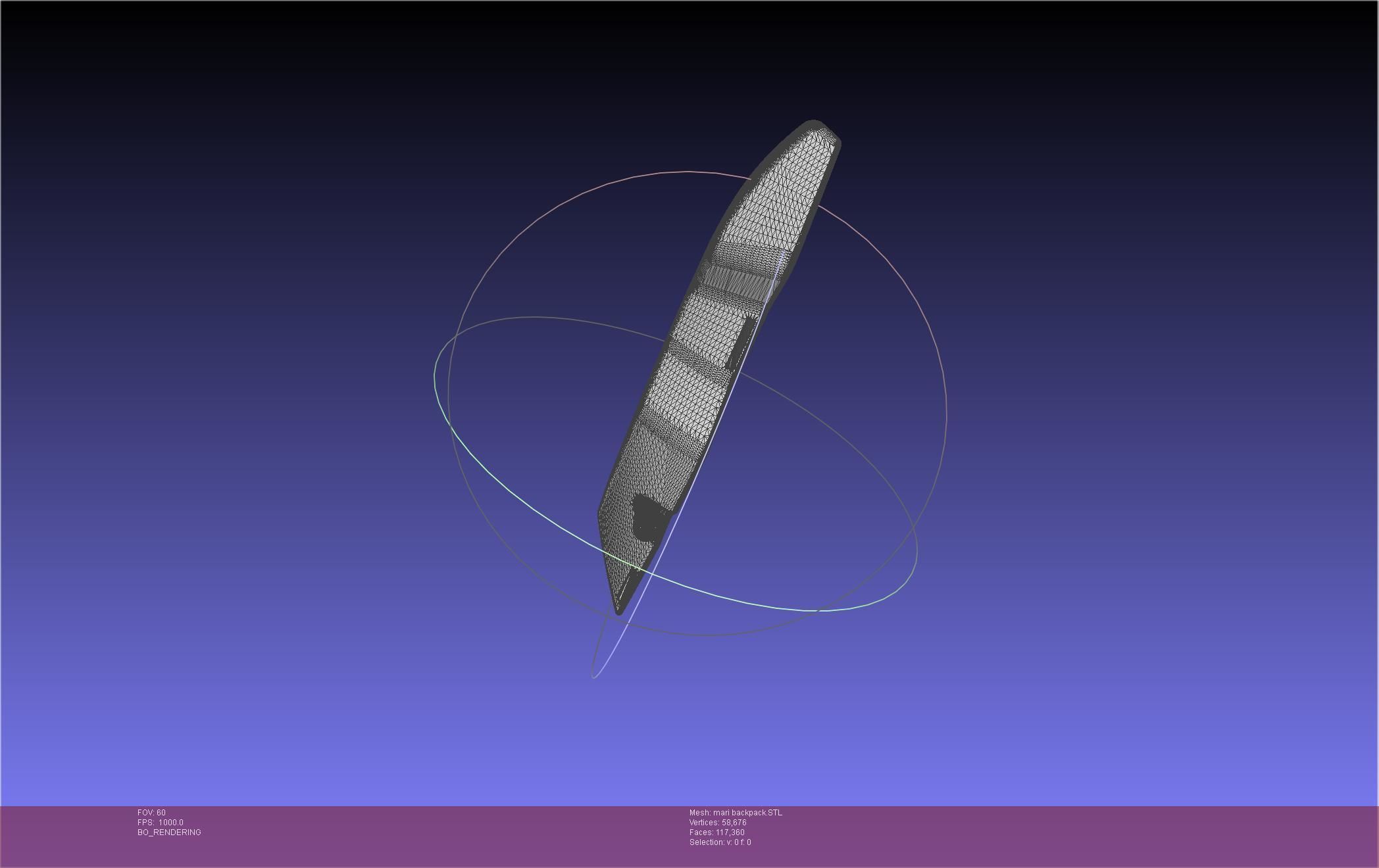 Evangelion Finale Mari Backpack 3D print model_38