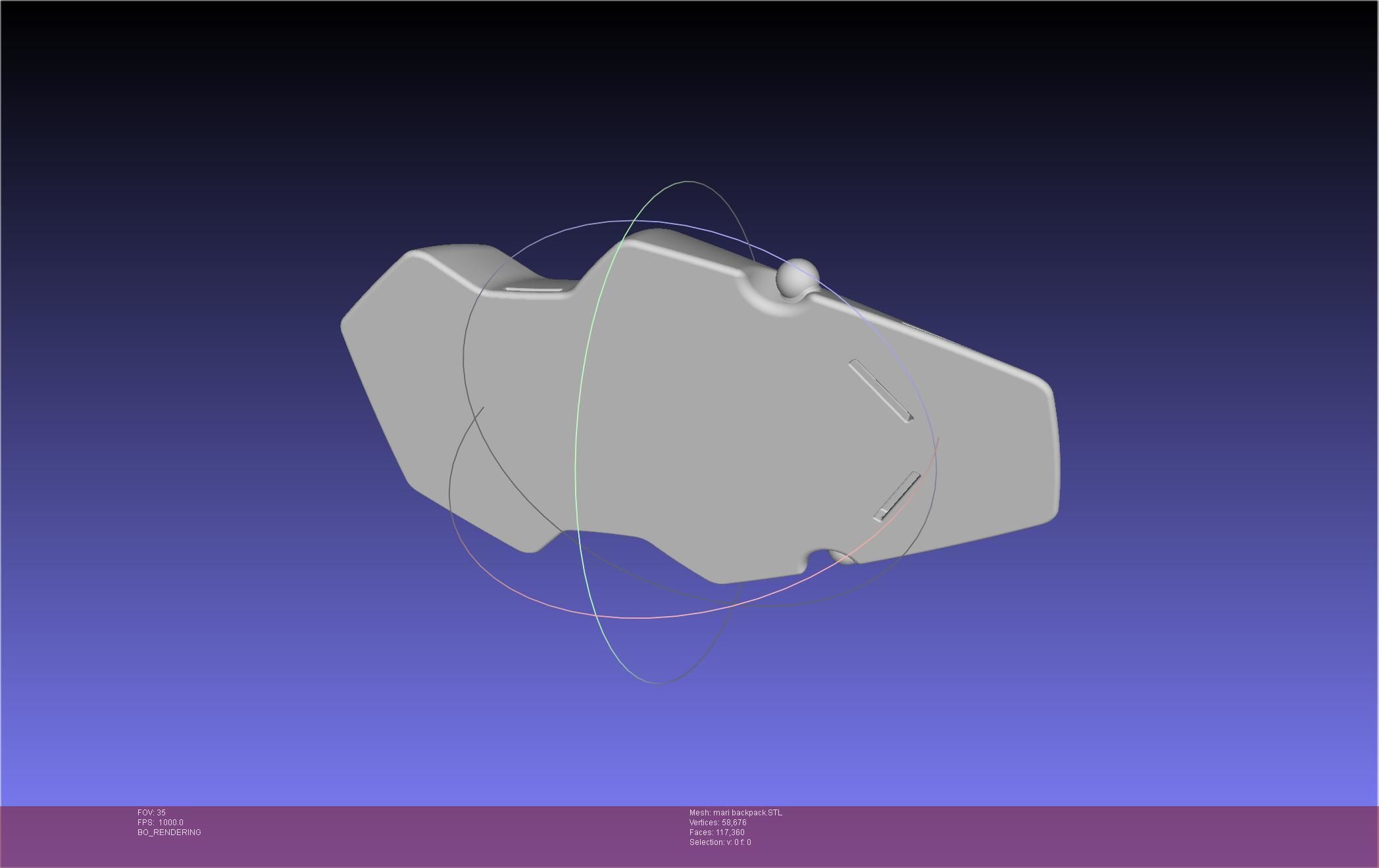 Evangelion Finale Mari Backpack 3D print model_51