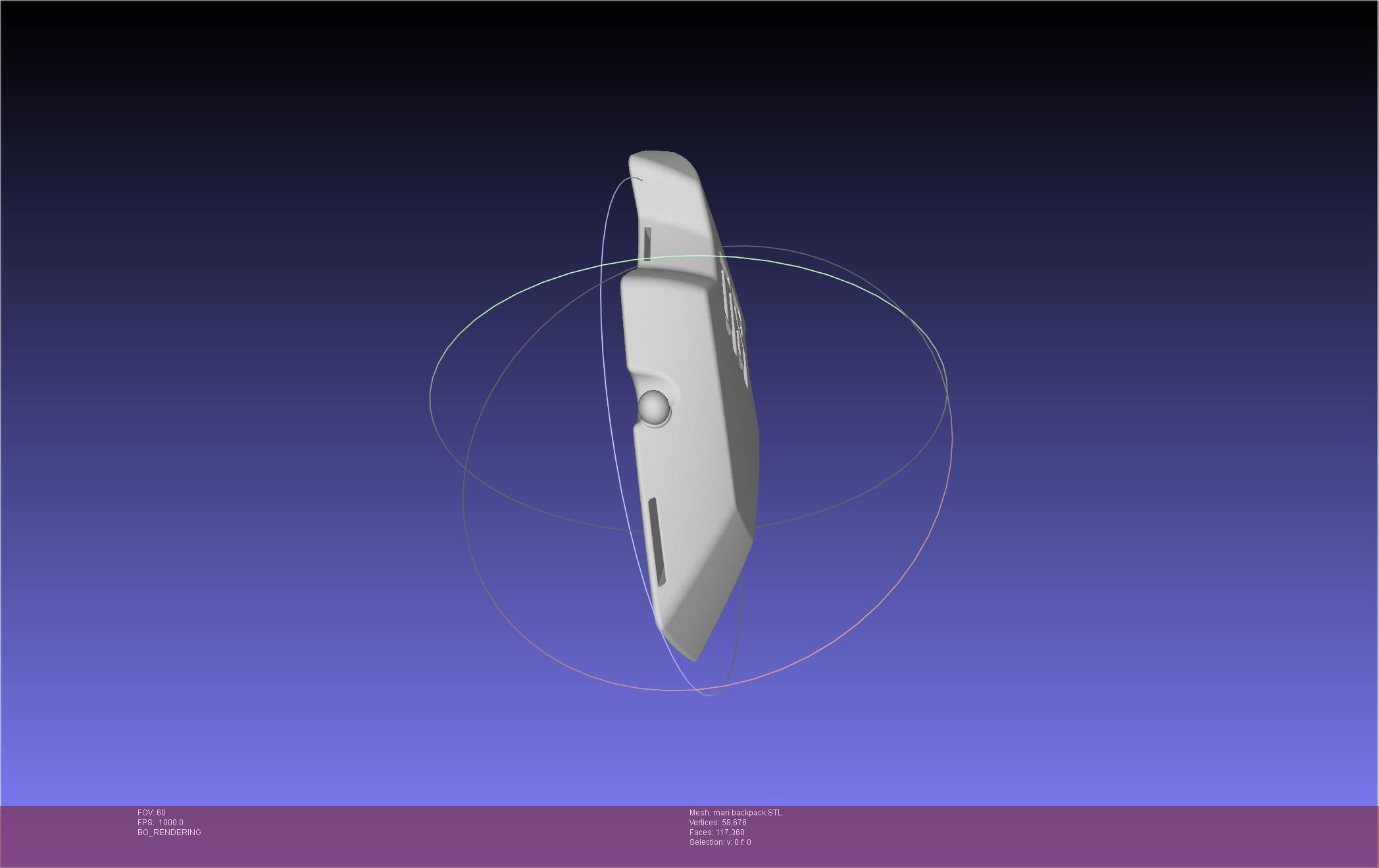 Evangelion Finale Mari Backpack 3D print model_25