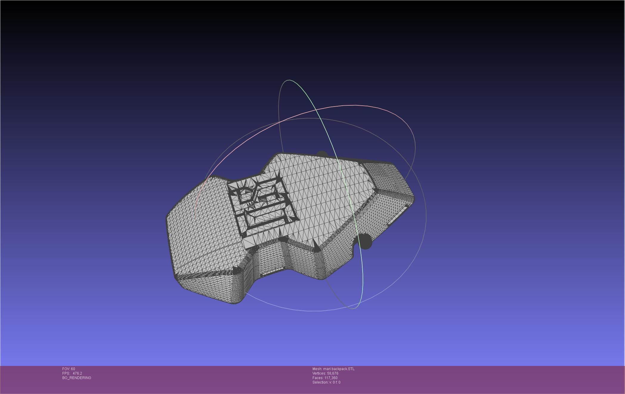 Evangelion Finale Mari Backpack 3D print model_31