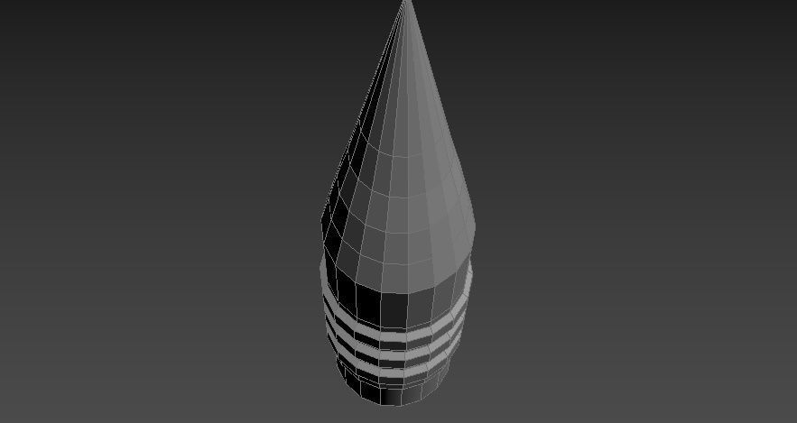 Soyuz R-7 Low-poly 3D model_16