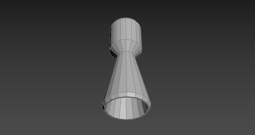 Soyuz R-7 Low-poly 3D model_10