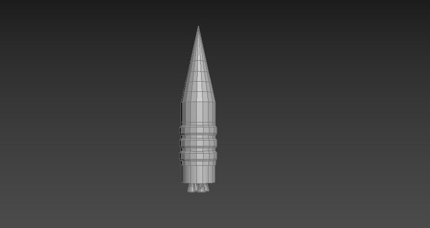 Soyuz R-7 Low-poly 3D model_15