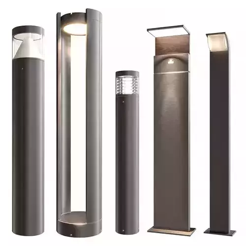 Lucande bollard lights