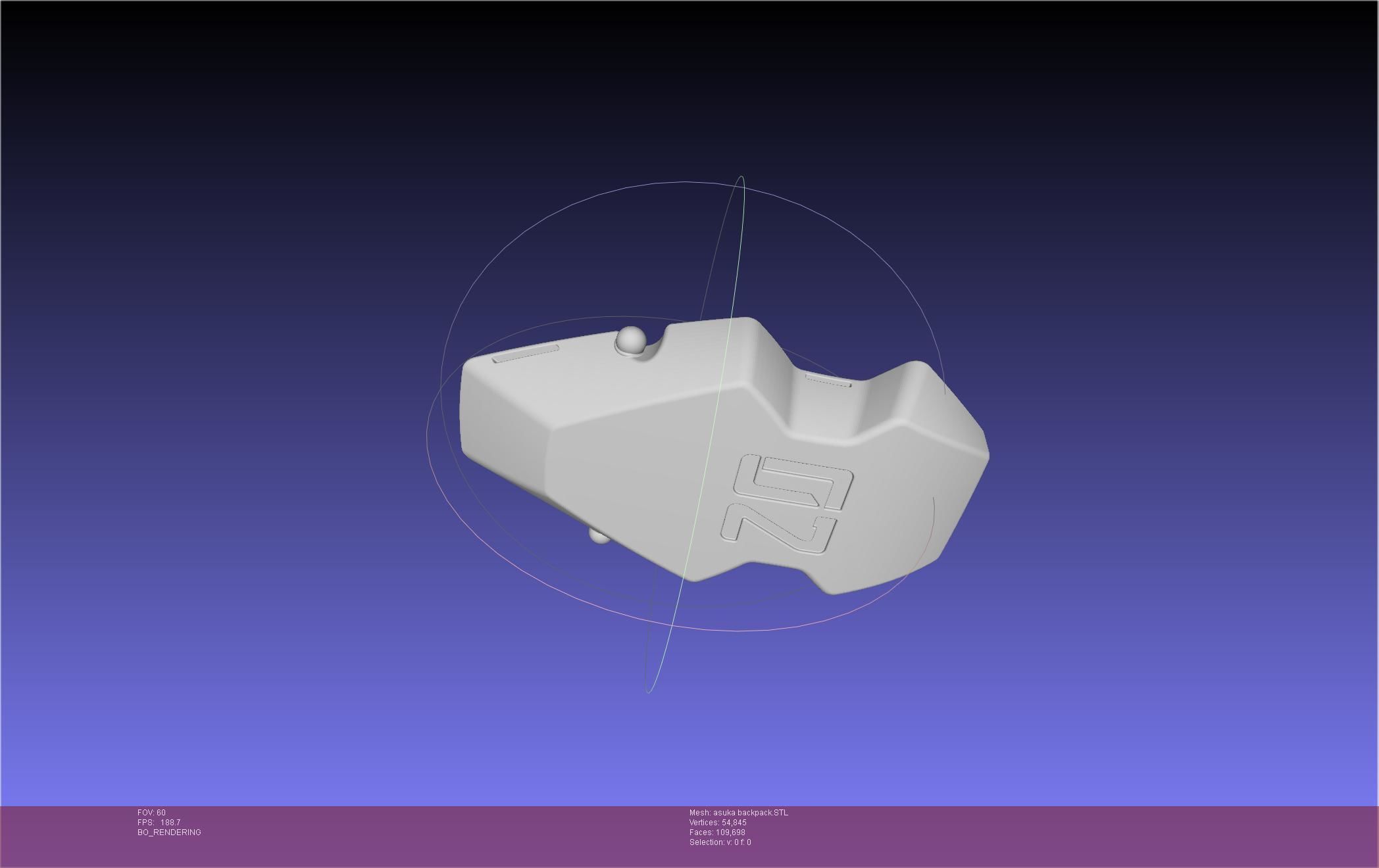 Evangelion Finale Asuka Backpack 3D print model_15