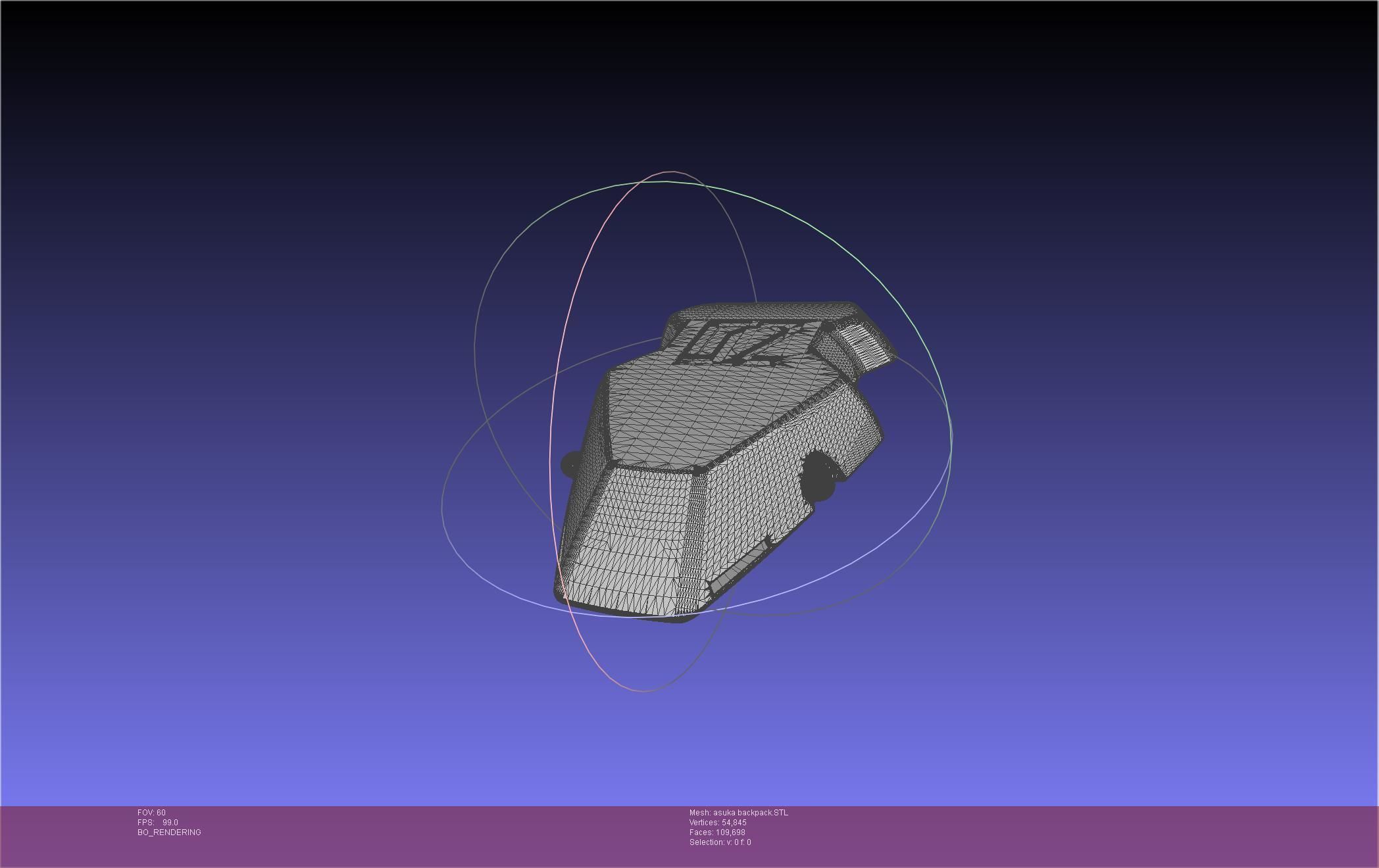 Evangelion Finale Asuka Backpack 3D print model_18